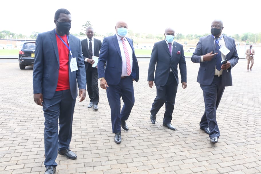 MiningNyasa's tweet photo. Minister of Mining Hon Rashid Gaffar, MP officially opened the 2020 Annual small scale mining conference at BICC. The conference was hugely sponsored by Norwegian Church Aid
@NorChurchAid
@ElyvinN @Maletagems @MalawiGovt @MITC_Malawi @DrMbiko @chikomanda https://t.co/JNY78F3TT9