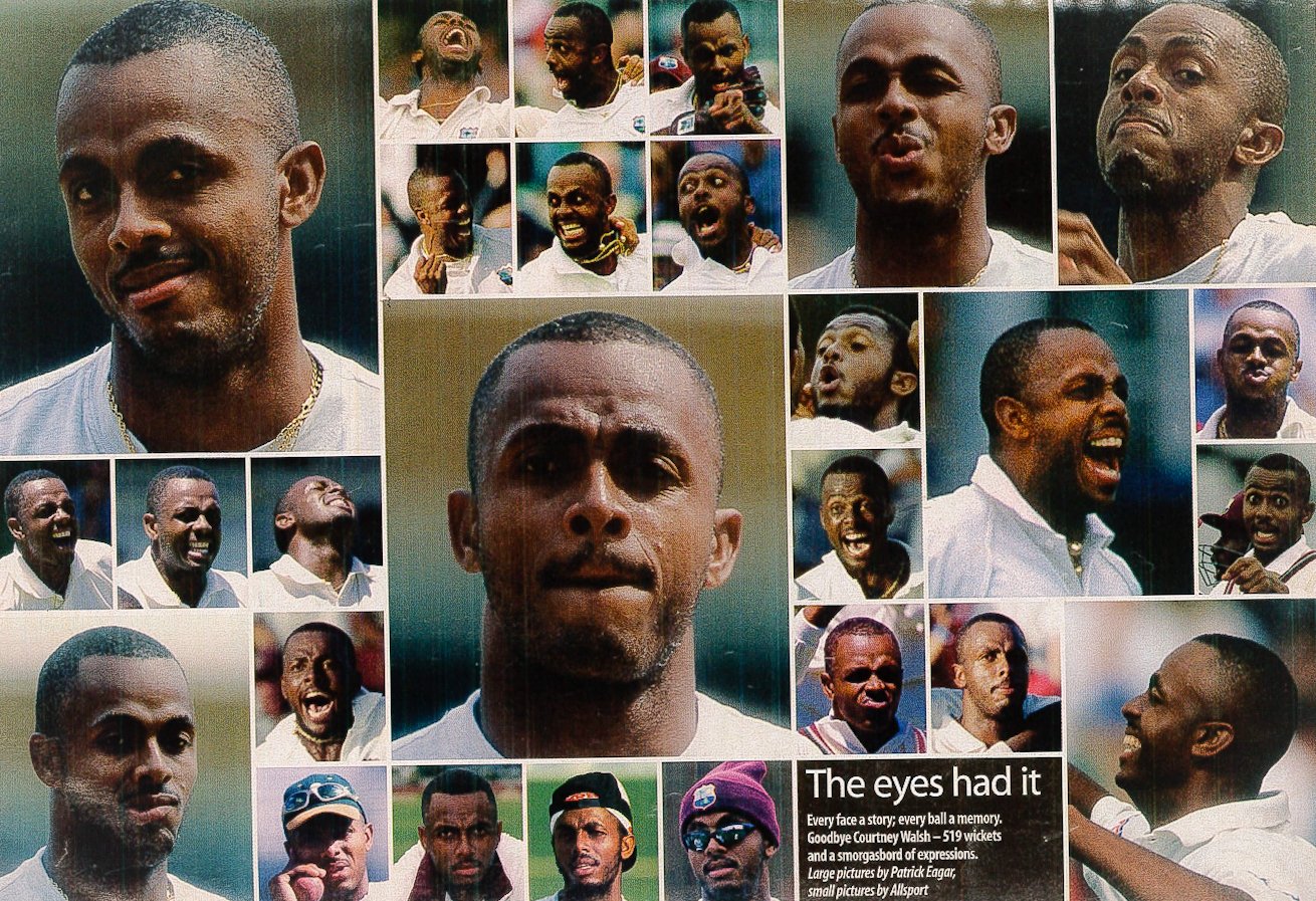 The first bowler to reach 500 wickets in Test cricket. Happy Birthday, Courtney Walsh! 