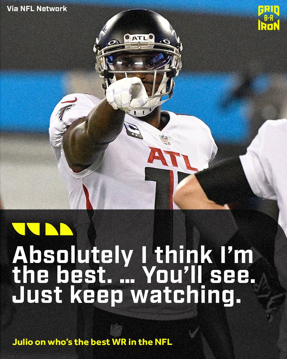 Julio believes he still got the crown 👑 https://t.co/c3FkynifFD