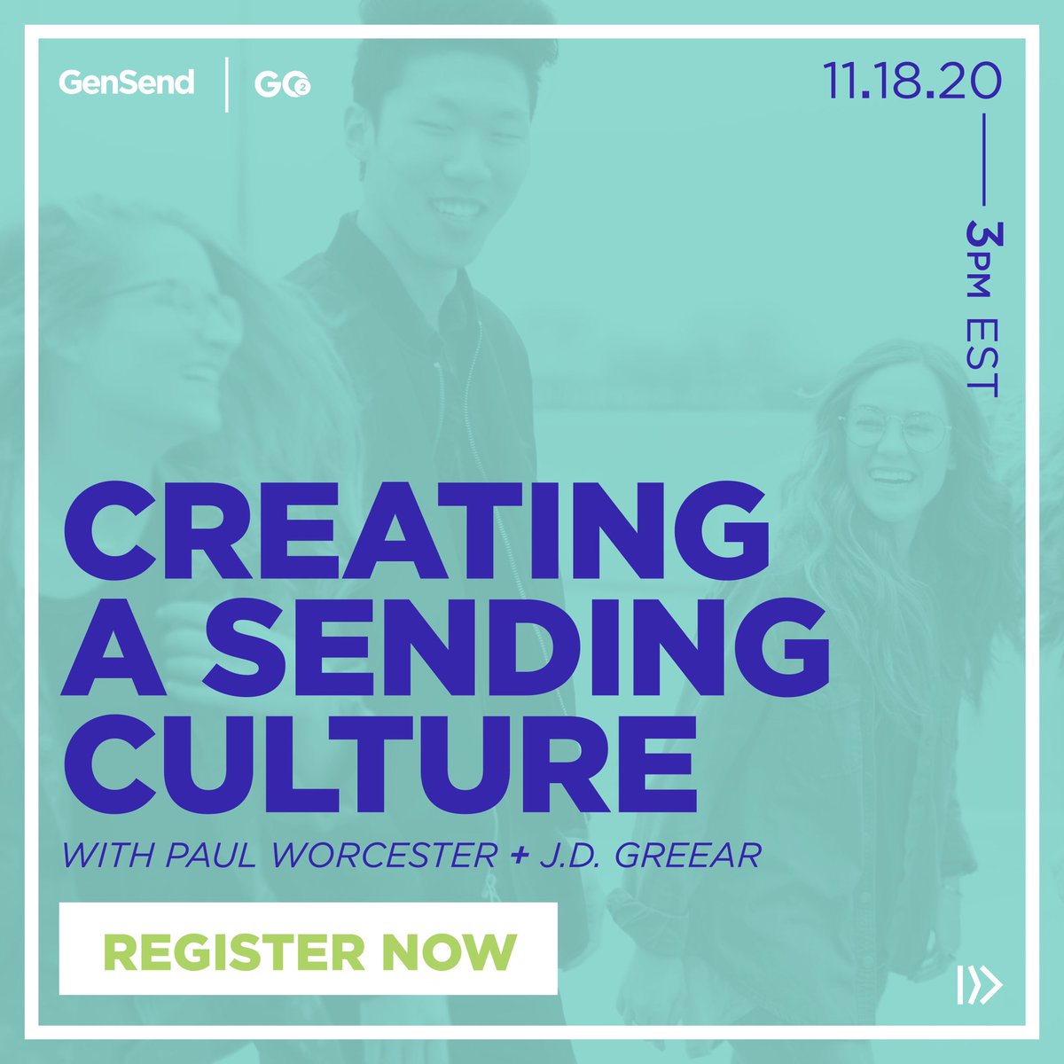 PaulWorcester's tweet photo. Stoked to host this webinar for @NAMB_SBC with @jdgreear @wesmith3 &amp; @ToddUnzicker on how to create a sending culture in your collegiate ministry! 

The first 200 who attend get a free copy of J.D.’s book “What Are You Going To Do With Your Life?” 📖🤓🙌 https://t.co/hWgKOI6Zp8 https://t.co/WftwNY9ln8
