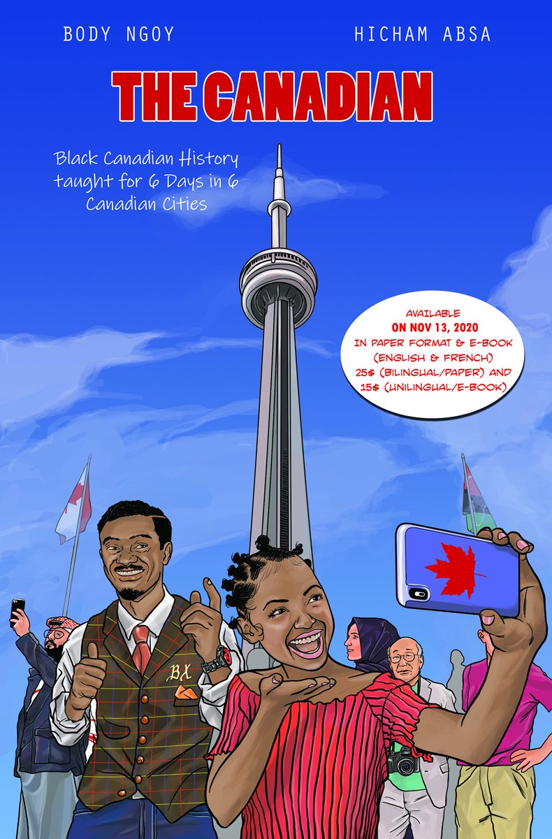 DISPONIBLE en copie papier (bilingue: 25$) &amp; E-book (unilingue: 15$) le 13 NOVEMBRE 2020.
Pensez à vos cadeaux de NOEL!
#LESRDVGK #LESRVGK #LesRdvDeGuillaumeKoffi #GKConseilConsulting #Education #Communication #BoXiaPartage #LeCanadien #TheCanadian #BD #BodyNgoy #GuillaumeKoffi