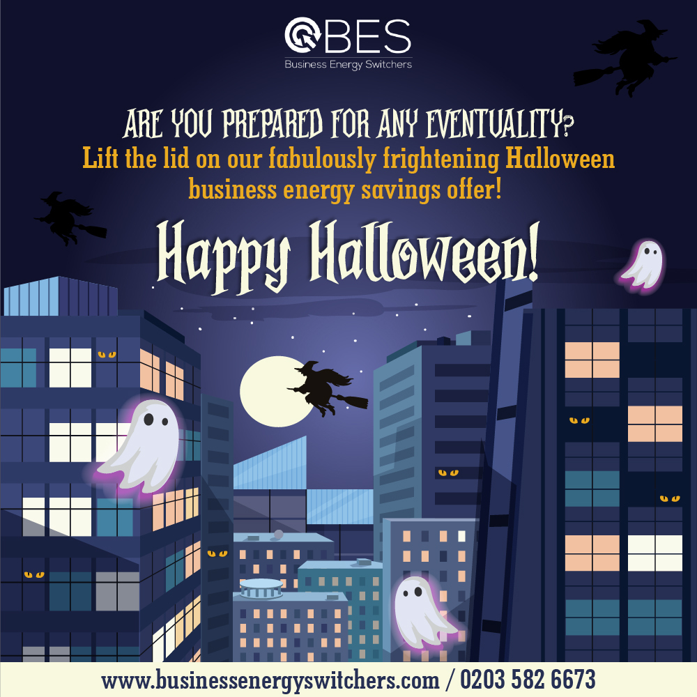 BESwitchers's tweet photo. Our SpoOoOkiest business energy savings offer! Get in touch today @ https://t.co/fsHWy54cjN. Have a Spooky Halloween!
.
.
.
#businessenergyconsultant #commercialenergyconsultant #businessgas #commercialelectricity
#commercialgas #businesselectricity... https://t.co/9N0EjzB7ab