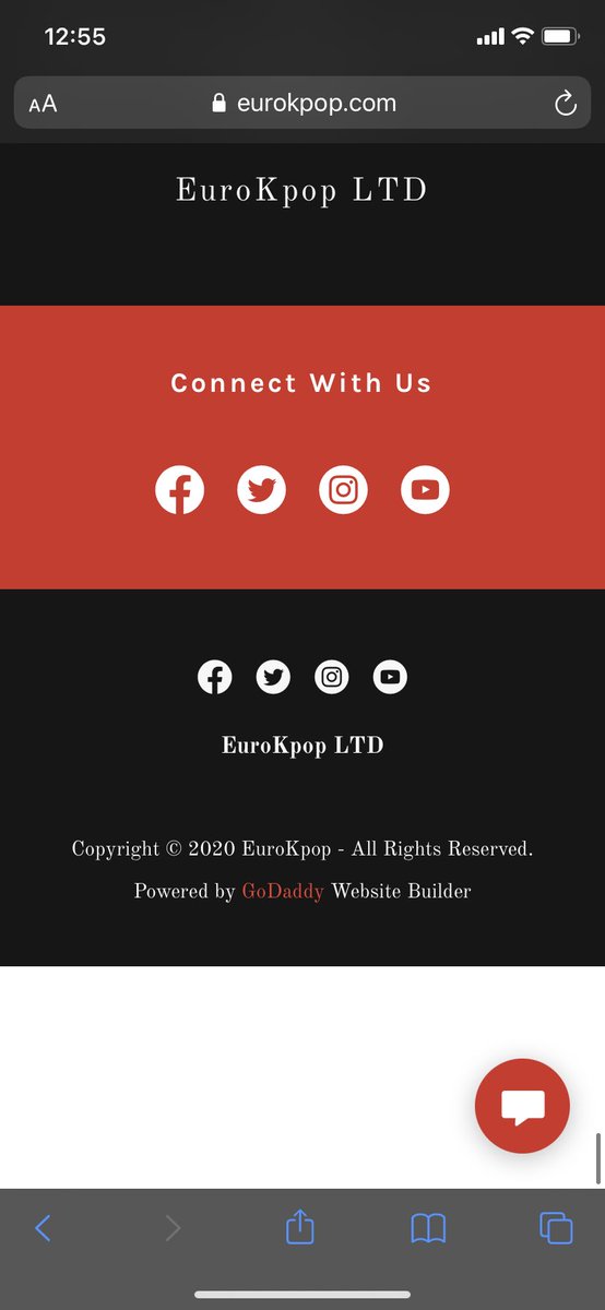 as someone who was a web development student, NO ONE. NO CORPORATION. I REPEAT. NO ONE WHOS IN THE RIGHT MIND WILL USE A WEBSITE BUILDER AND STILL LEAVE IT IN THE FOOTER. this just make u seem less creditable and less legit. and this is YOUR COMPANY’S PORTFOLIO.
