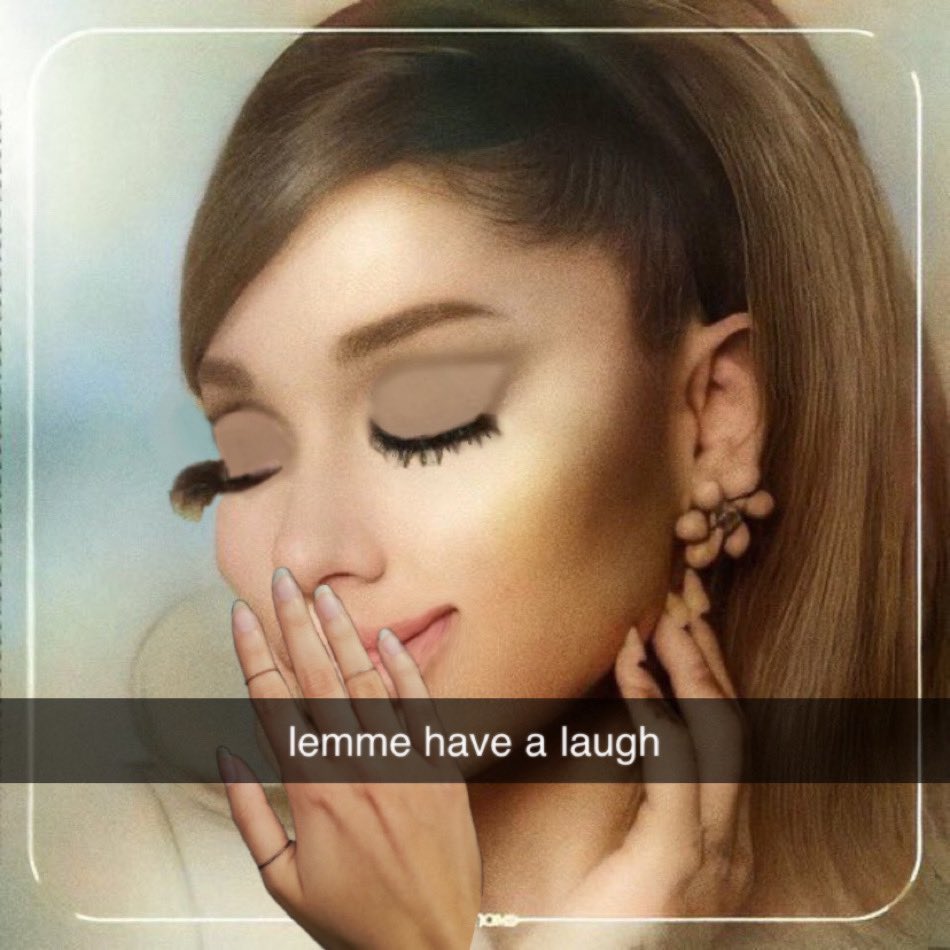grandeperra's tweet photo. now i see why bitches was leaking this album.... it’s got the potential to end ALL careers ever existed. #positions https://t.co/PRKDEcznV0