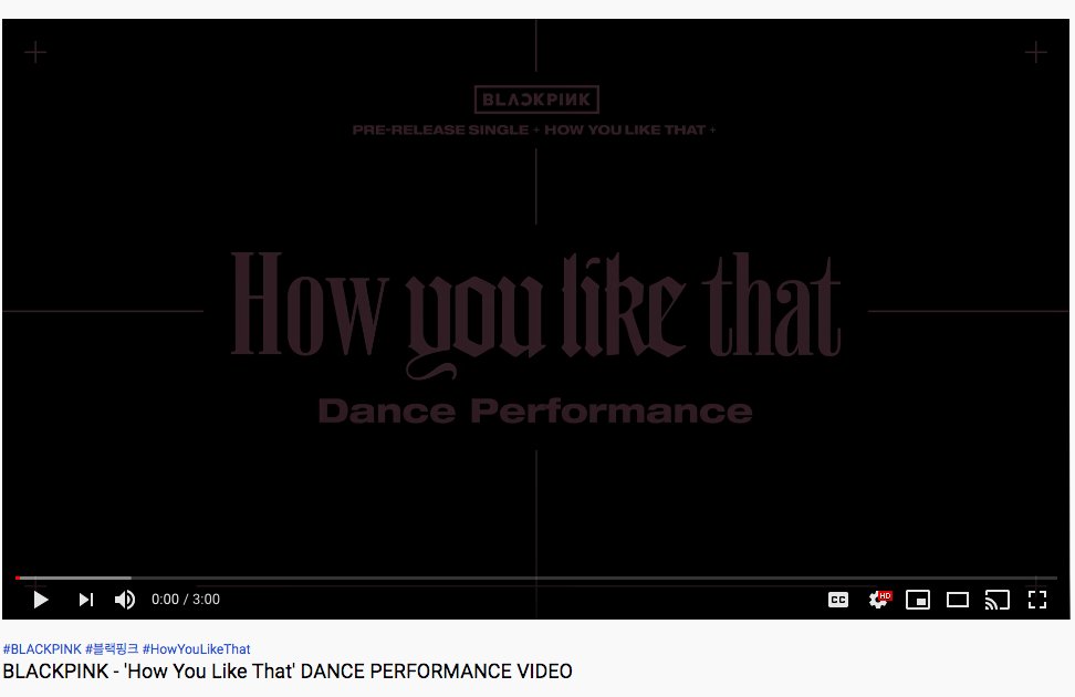 one gotta go: title track dance practice