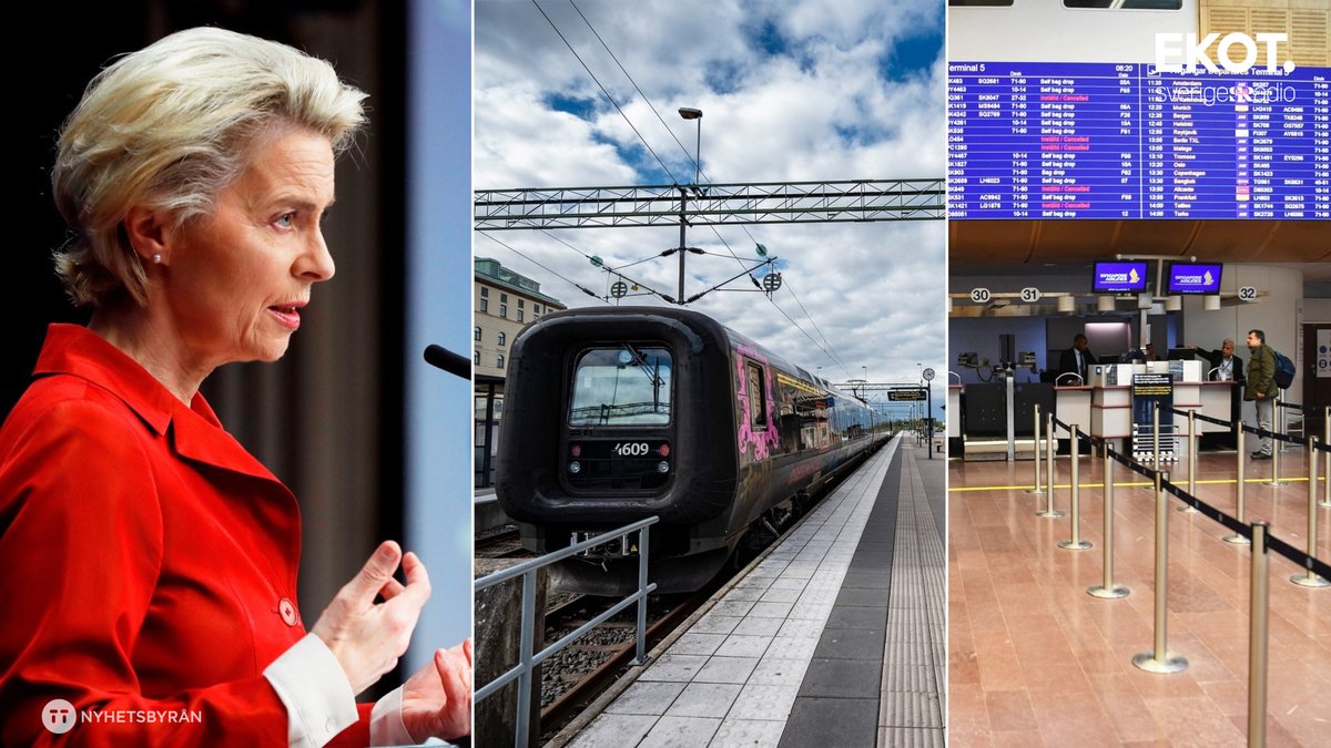 Gränserna inom EU ska förbli öppna trots den ökade smittspridningen. Det var budskapet efter EU-ledarnas videotoppmöte om coronapandemin igår kväll. sverigesradio.se/sida/artikel.a…
Foto: Olivier Hoslet/TT, Johan Nilsson/TT, Fredrik Sandberg/TT.