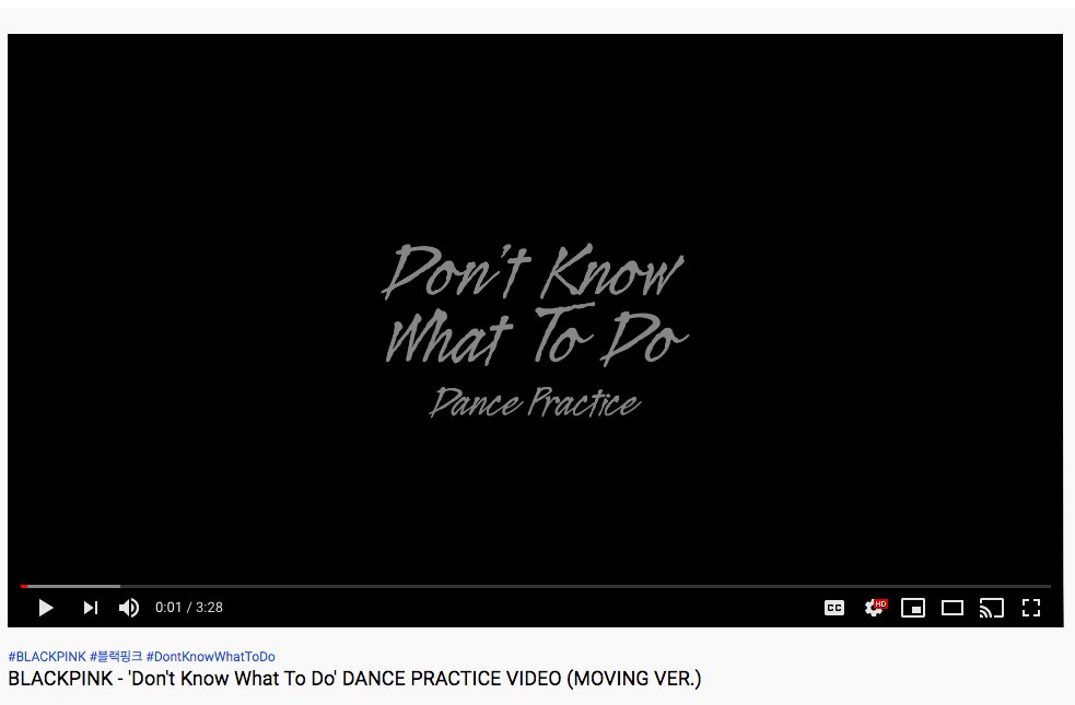 one gotta go: b side dance practice