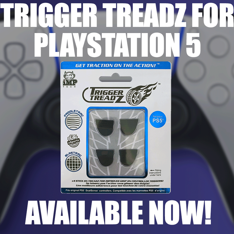 TriggerTreadz's tweet image. Playstation 5 Trigger Treadz now available! Get the gaming advantage with your new PS5 from day one with Trigger Treadz. Available now with worldwide shipping  #Playstation5 #Playstation #PS5 #TriggerTreadz #DualSense #Sony ow.ly/IaGH50C6a8z