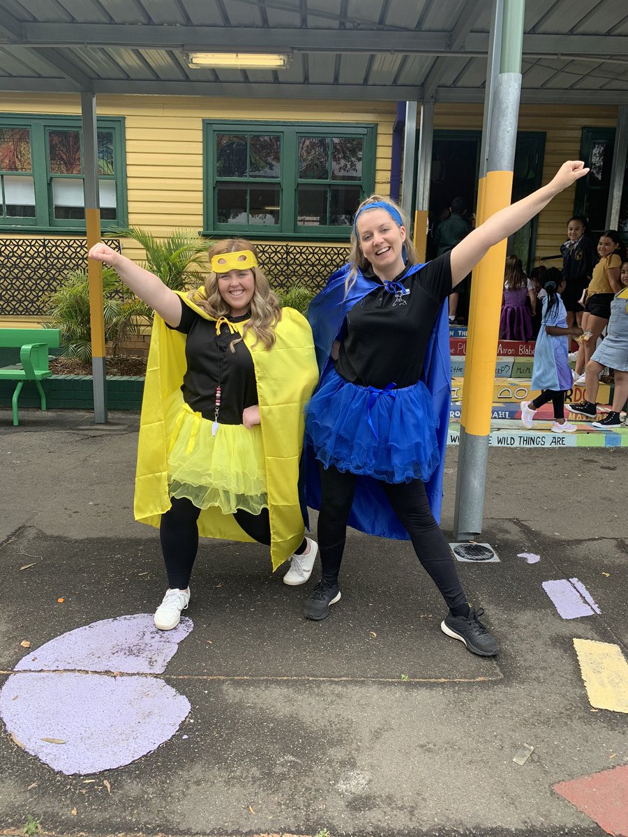 Teachers are superheroes too! Happy #worldteachersday. I hope all my fellow teachers had a wonderful day. Enjoy our 2020 book week costumes! <a href="/IngleburnPs/">Ingleburn PS</a>