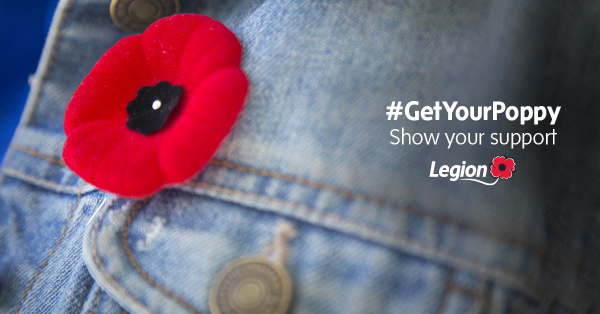 The 2020 Poppy Campaign is on! Canadians from coast to coast to coast will wear a poppy as a visual pledge to never forget. Find out more about this year’s Poppy Campaign and where to find a poppy near you: legion.ca/remembrance/th… #GetYourPoppy #LestWeForget