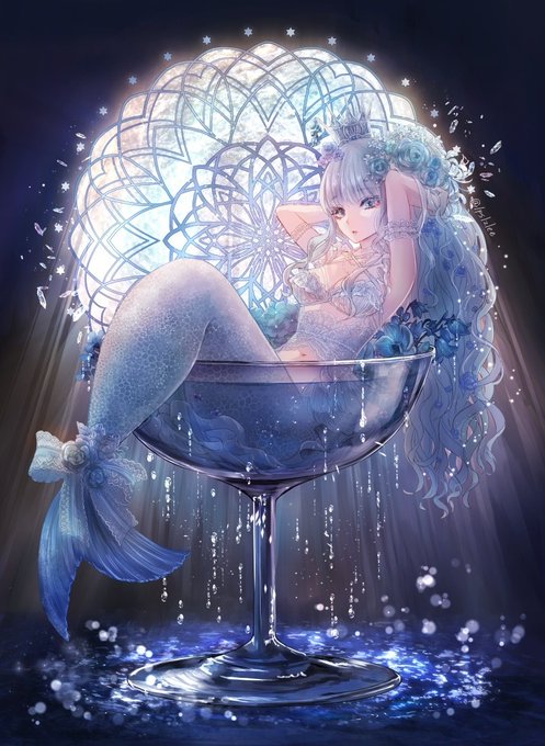 人魚姫のtwitterイラスト検索結果 古い順
