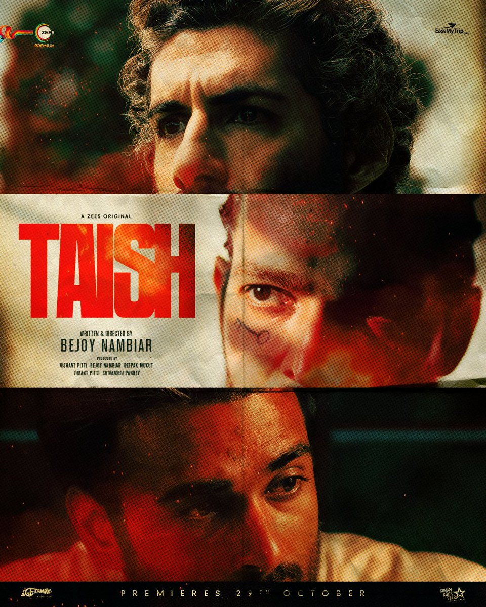 142. TAISH @ZEE5PremiumQuintessential  @nambiarbejoy stuff-Great music, outstanding performances. A functional yet stylish & intense revenge saga. @jimSarbh  @harsha_actor  @PulkitSamrat  @kriti_official  @iamsanjeeda  @ActorASingh  @salonibatra_29  @virafpatel  @ratheeofficial