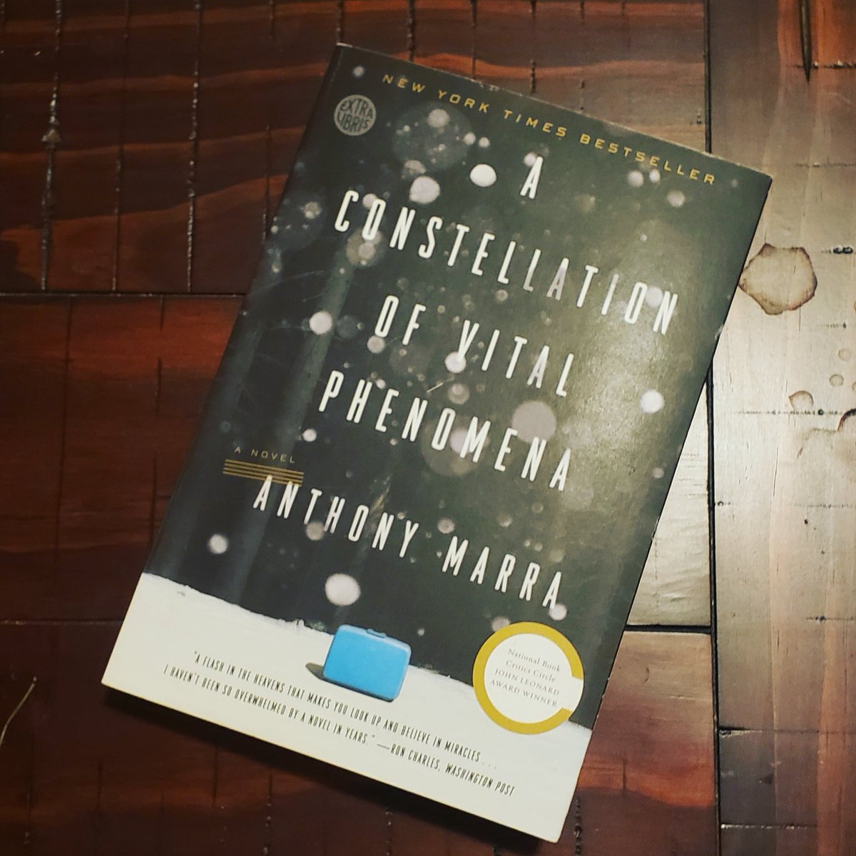 My friend Roseanna lent me A Constellation of Vital Phenomena by  @anthonyfmarra, and I told her I wouldn't get to it for a while. Then I devoured it in a weekend. It's brilliant. It's also particularly haunting because ...