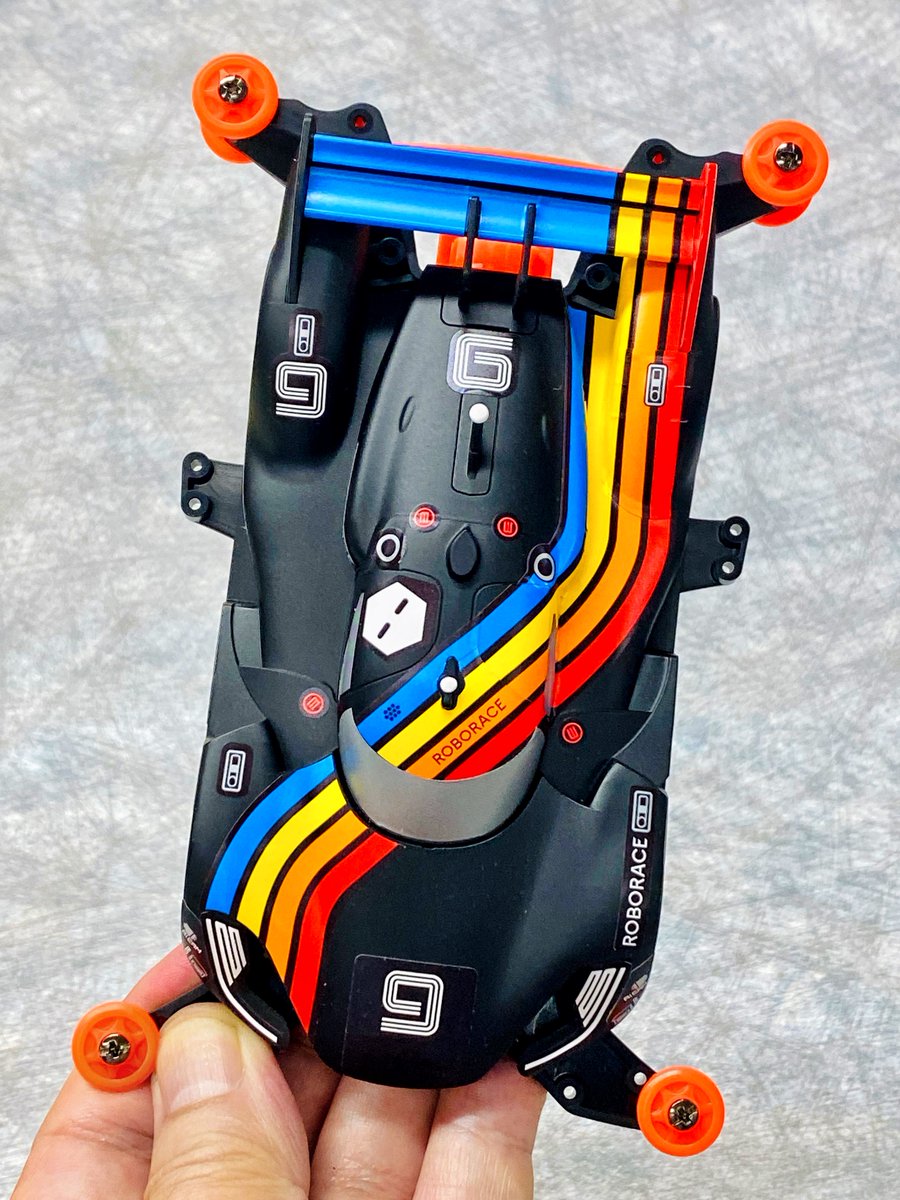 mini4wd's tweet image. 好評発売中🏁『ロボレース デボット2.0 (MAシャーシ)／Roborace DevBot 2.0 (MA CHASSIS) 』 tamiya.com/japan/products… 
#ミニ四駆 
#mini4wd 
#Roborace