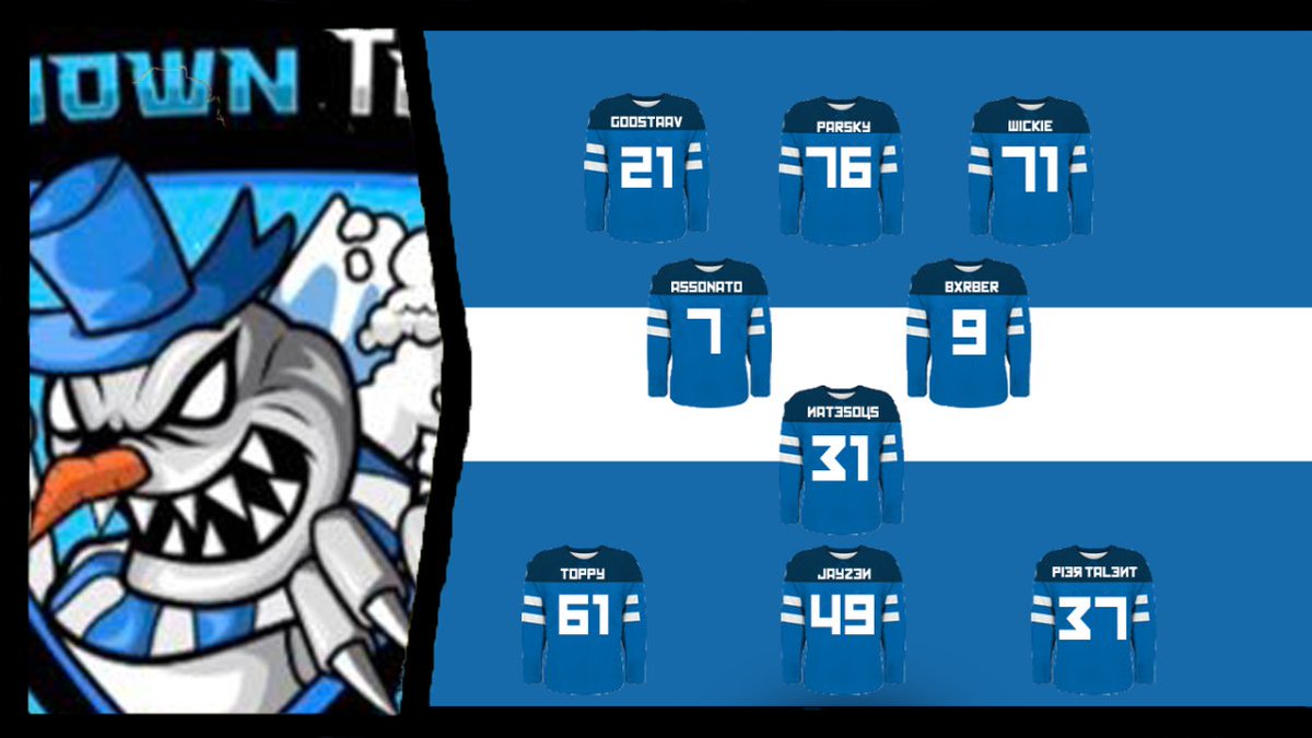 Unknown Talent (@unknwntalentnhl) on Twitter photo Roster correction
Our Lineup for the next
<a href="/leaguegaming/">Leaguegaming</a>
<a href="/SanJoseSharks/">San Jose Sharks</a>
event
@Goostaav
<a href="/i76i_i/">I Parksy X I76I</a>
<a href="/Wickie_71/">Wickie71</a>
<a href="/Assonnato_1/">Nato 🇨🇦/🇮🇹</a>
@bxrber1
<a href="/natesous10/">Nathan Sousa</a>
<a href="/PieRTalent_/">PieR Talent</a>
Toppestoftops
@JayZenNHL Roster correction
Our Lineup for the next
<a href="/leaguegaming/">Leaguegaming</a>
<a href="/SanJoseSharks/">San Jose Sharks</a>
event
@Goostaav
<a href="/i76i_i/">I Parksy X I76I</a>
<a href="/Wickie_71/">Wickie71</a>
<a href="/Assonnato_1/">Nato 🇨🇦/🇮🇹</a>
@bxrber1
<a href="/natesous10/">Nathan Sousa</a>
<a href="/PieRTalent_/">PieR Talent</a>
Toppestoftops
@JayZenNHL