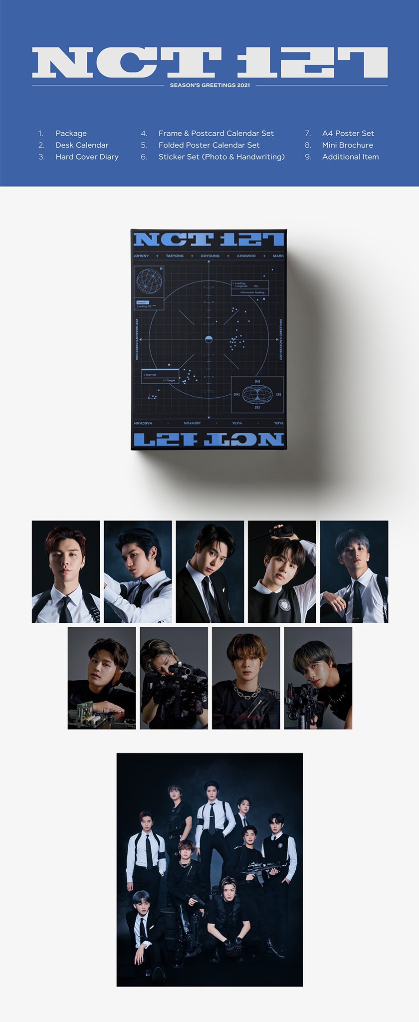 NCT127 マーク セット マーク마크セットNCT