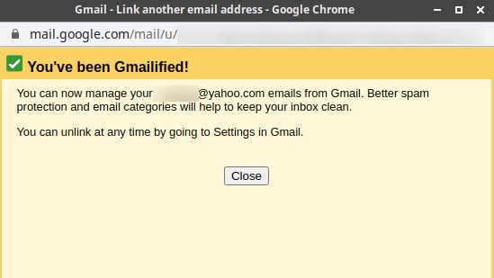 sillyposts's tweet image. The issue regarding @Yahoo accounts not getting added to @Gmail via the #Gmailify process is now resolved.