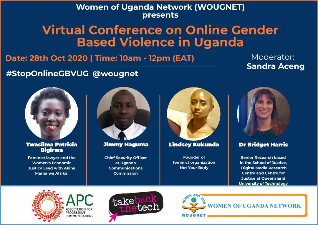 We were unable to be a part of this due to  #zoom technical glitches. We will contribute what we can in this  #thread about  #online  #gbv in  #uganda,  @LindseyKukunda's experiences, our  #research from  #digital  #trainings &  #safety  #measures one can take.  #StopOnlineGBVUG  @wougnet
