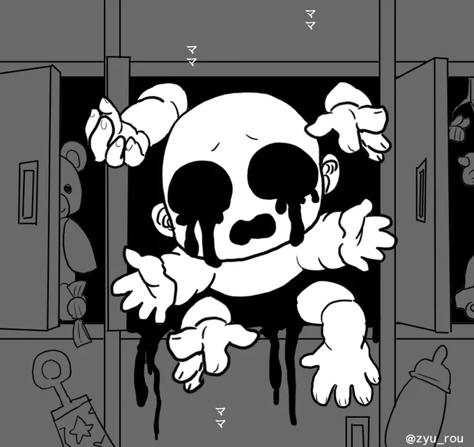 もうすぐハロウィンだしうちの死人系キャラたち(2枚目のは創作用別名義のやつなので違うID入ってるけど悪しからず～同一人物です) #海星印 