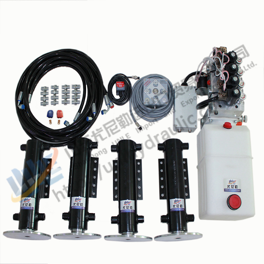 FrancesLiu18's tweet image. Today Share
Hydraulic system for RV (Max 8ton), include:
4 hydraulic leg cylinders;
1 hydraulic power unit;
1 auto-leveling system;
8 connect pipes;
All connect fitting and battery protect tap;

#hydraulicsystem
#RV
#autoleveling
#UNLE