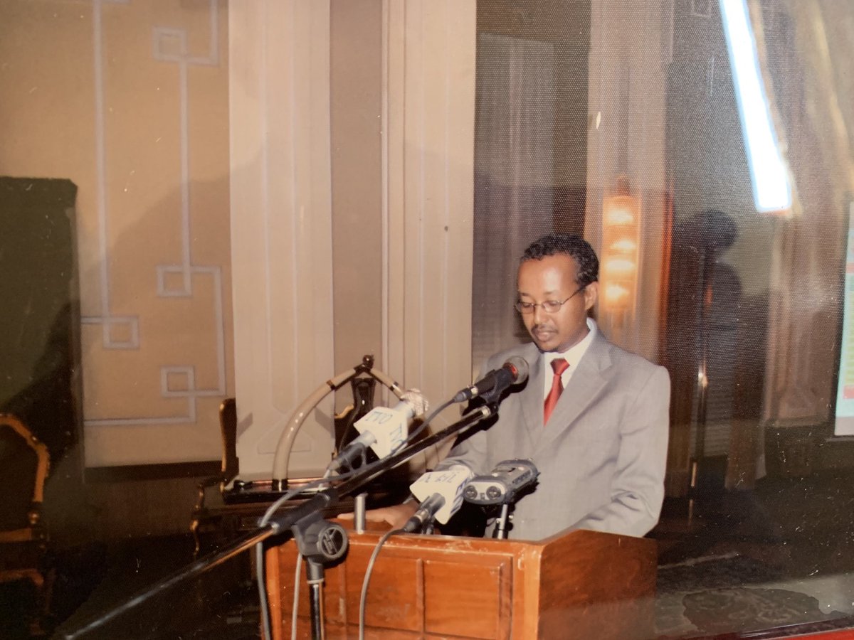 July 2010: At Ethiopia National Palace, while presenting Annual National HIV/AIDS response REPORT to the National AIDS Council (NAC) meeting Chaired by the President of Ethiopia H.E. Girma. NAC Members are Ministers, Regional Presidents, Religious leaders among others. Time...