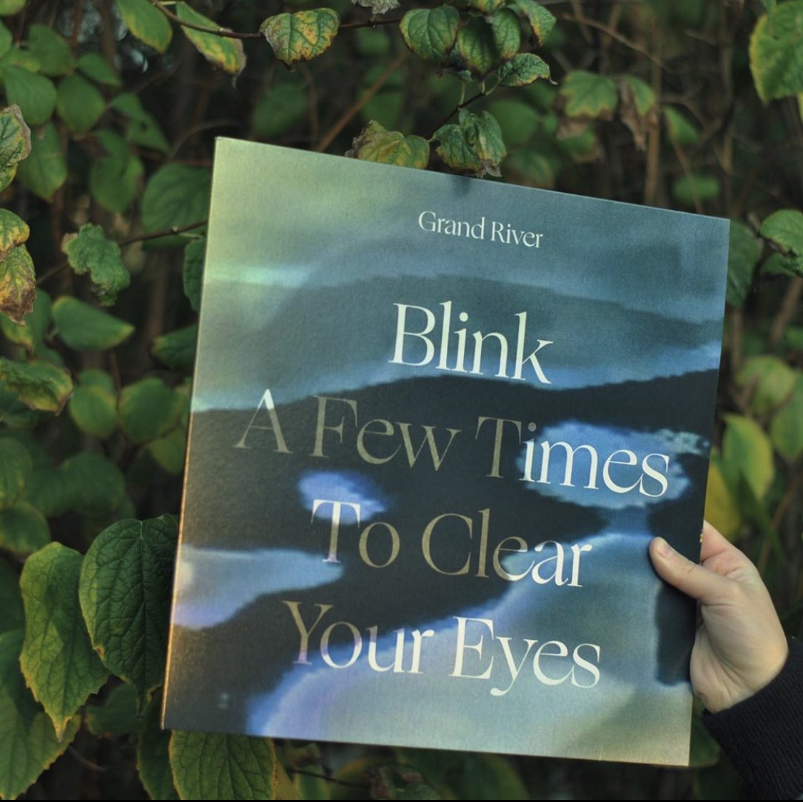 So excited to see this in its physical release form! 

Grand River Lp artwork I made for <a href="/EditionsMego/">Editions Mego</a>