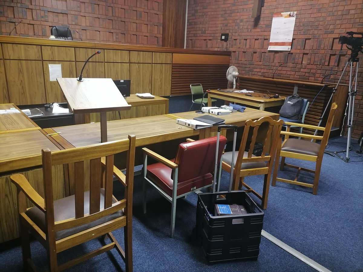  #Bushiri We have moved to a different courtroom today. The security is not as tight as the previous court appearances