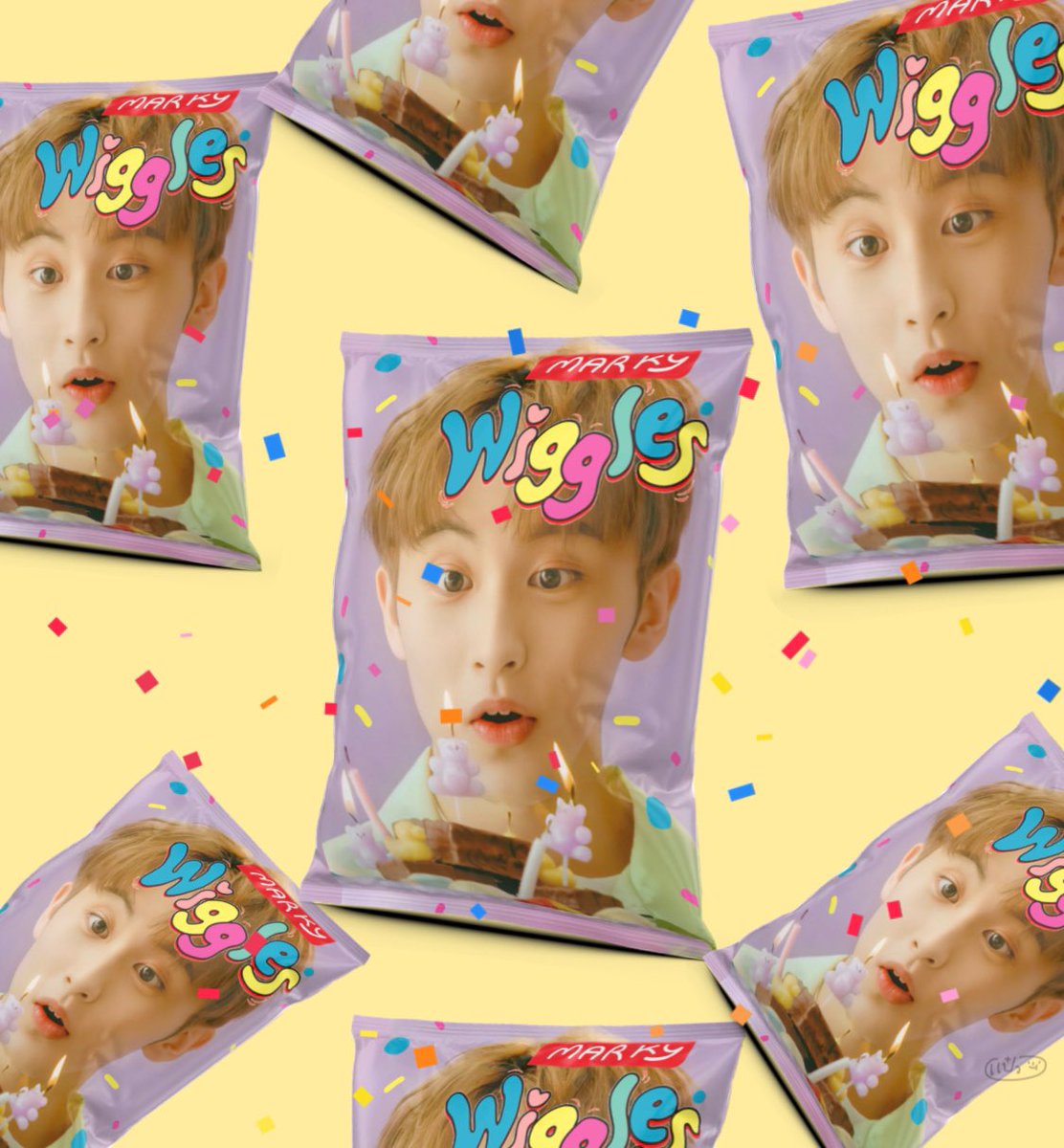 น่ารักมากกกก สกรีนลงถุงขนมเลย 💘˚ ༘ *