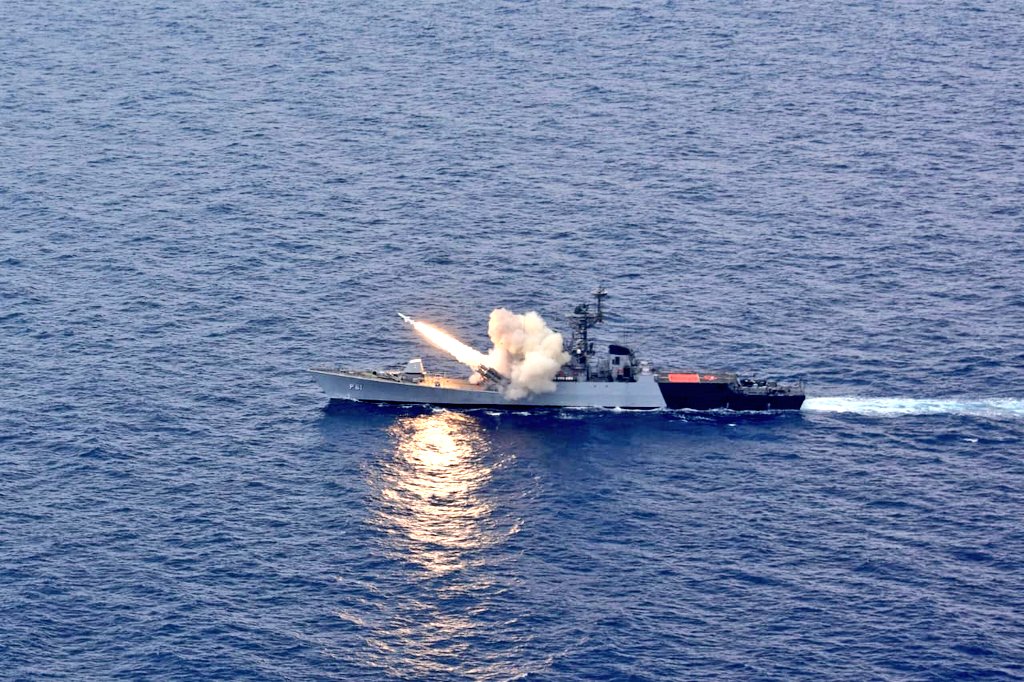 After Missile Corvette INS Prabal was test-fired in Arabian Sea, the Indian Navy test-fired Anti-Ship Missile Corvette, INS Kora.