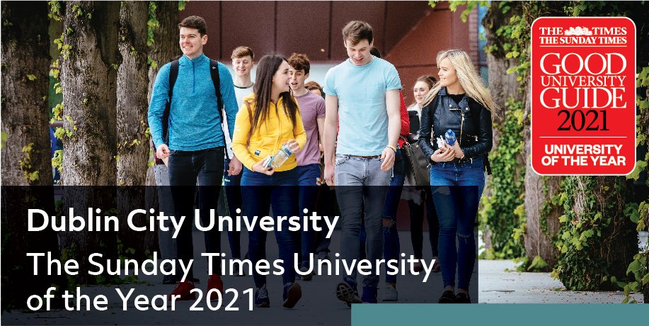 DCU is named University of the Year!

DCU President <a href="/DaireKeogh/">Daire Keogh</a> said it is a validation of the university’s mission: “I like to think that DCU is distinguished as a university for putting people first, in terms of respect, inclusivity and our vision and service ethos." #WeAreDCU