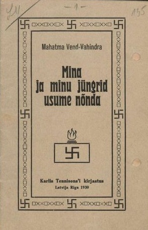 He became a monk in Russia and a representative in the Buddhist council. In the 1920s, newly established Estonian government denied entry to his homeland for religious reasons, thus he had to take Latvian citizenship. (3/6)