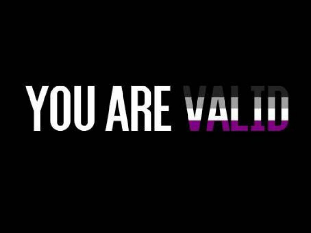 SuiteAces's tweet photo. Thanks r/lgbt and u/gnoqui for this. #HappyAceWeek WE ARE VALID! #AceWeek #AceWeek2020 #AsexualAwarenessWeek #ace https://t.co/xkkrbB87X1