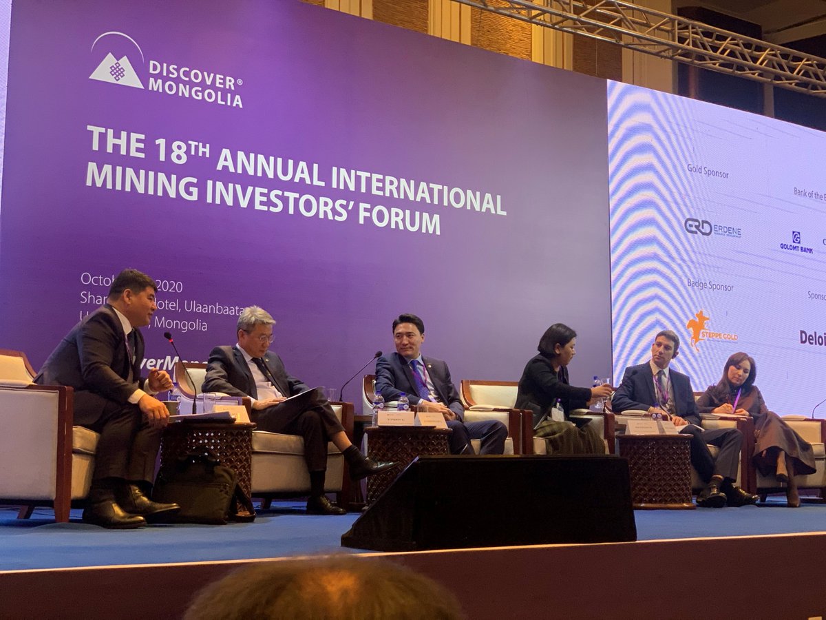 Рио Тинтогийн Монгол дахь үйл ажиллагаа хариуцсан захирал Даниел Ворралл <a href="/DiscoverMng/">Discover Mongolia</a> чуулганы “Хөрөнгө оруулалтын орчныг сайжруулах: эрх зүйн шинэчлэл ба ил тод байдал” сэдэвт хэлэлцүүлэгт оролцож байна. #discovermongolia2020
