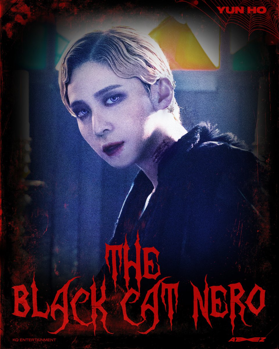 ATEEZ(에이티즈) on Twitter: [🎃] ATEEZ - 'THE BLACK CAT NERO' Halloween  Performance Concept Photo '윤호(YUNHO)' ⠀ VIDEO RELEASE 2020. 10. 31 12AM ⠀  #THE_BLACK_CAT_NERO #HALLOWEEN #ATEEZ #에이티즈 #윤호 #YUNHO…  https://t.co/Z1P6Jaxyfs