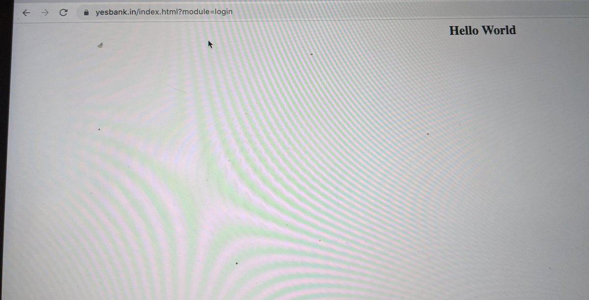 akshitamalhotra's tweet image. @YESBANK  Please let me login! 🙏
#helloworld #codingfordummies