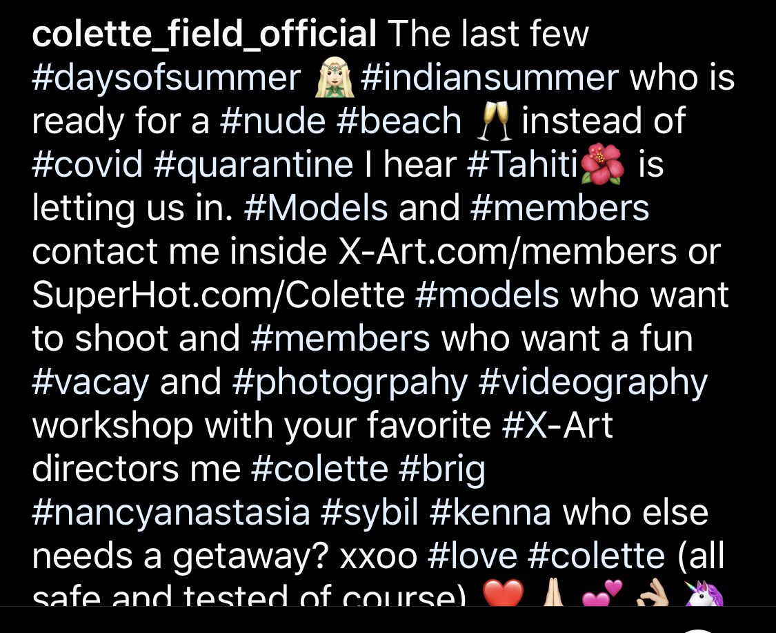 #lastdays of #indiansummer with #covid making a space for us in #Tahiti which #models and #fans want to come and shoot or get a #photography #cinematography lesson from me #colette and my very special helpers. Sign up at X-Art.com and message me.  Or text or DM! 🦄