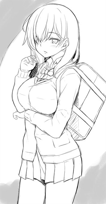 冬の新刊製作中です～～✨💪
今回はちょっとミステリアスな女の子です☺️ 