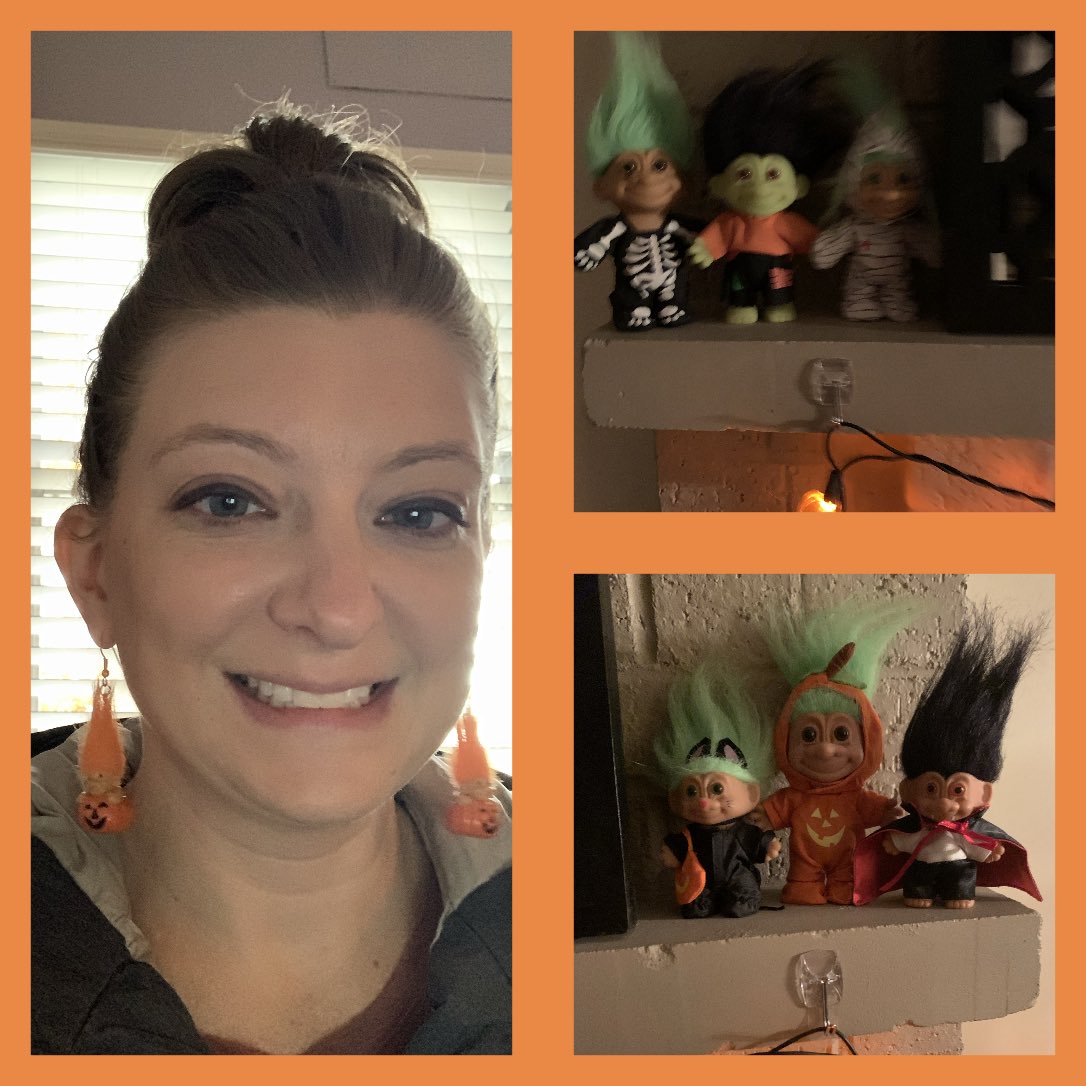 These trolls must mean another holiday is here! Happy Halloween! #90schild #classics #imighthaveatrollproblem