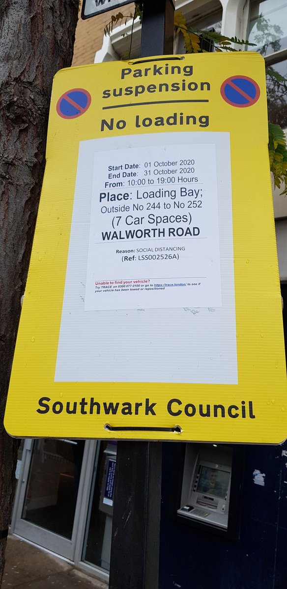 .@lb_southwark should practice what it preaches! I've no idea how closing the loading bays outside of one of the most important shops on the Walworth Road will cut down obesity!? @LynnesElectrics supplies cooking equipment which people rely on to cook healthy food @CatherineRose6