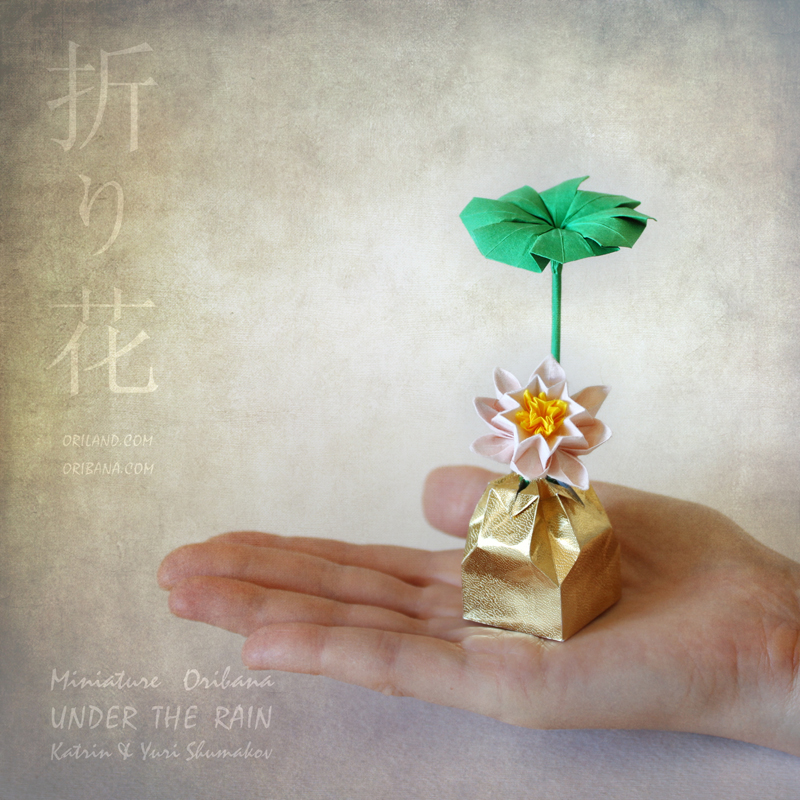 Oribana_Art's tweet photo. Mini #Oribana UNDER THE RAIN
ORIBANA CHARM collection
https://t.co/nQ9kT7B7fc
11 cm (4-1/2") h
Starring #origami #designs: our Nymphaea Alba (ie Water Lily) by Katrin + Golden Vase designed by Yuri.
#paper #wasgi #MorikiKozo #paperfoil
Happy folding!
#ikebana #art #flowers https://t.co/zGZkLedPAE
