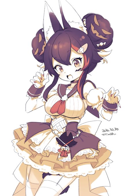 ハロウィン🎃なミオちゃんらくがき～
#みおーん絵 