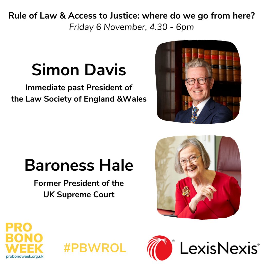 Pro Bono Week UK tweet media