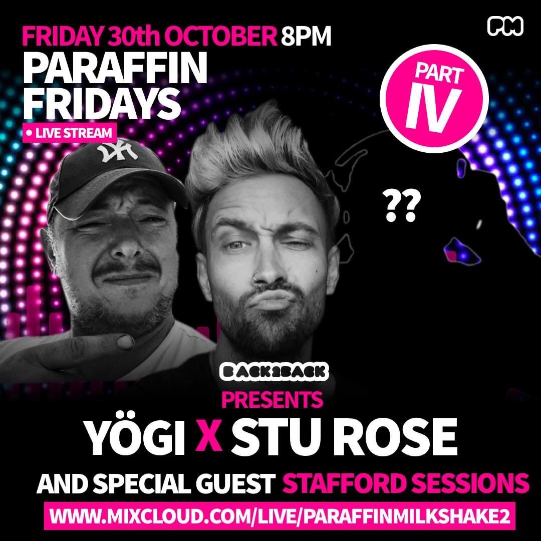 ParaffinMilk's tweet photo. Up against @DefectedRecords tonight 🤣 but they don’t have @MrRoberts84 and @YogiRose3 ( https://t.co/PT7uGrjwRx  ) or NafansNoize ( https://t.co/fvDsTpVNbl ) both start at 8pm tonight. #livestream #mixcloud #FridayFeeling #fridaysound #frdiaynight https://t.co/QTAJl9uoe4