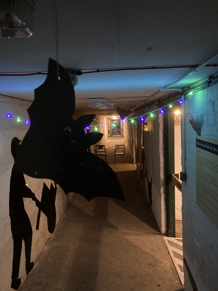 You hold an innocent #Halloween event and then - mayhem! #Bats everywhere, disappearing #volunteers, empty chairs, shadowy men pushing barrows down the corridors....time to send the ghosts home. Where are the paranormal groups when you need them? <a href="/darkencounters/">Dark Encounters - Paranormal Investigators</a>