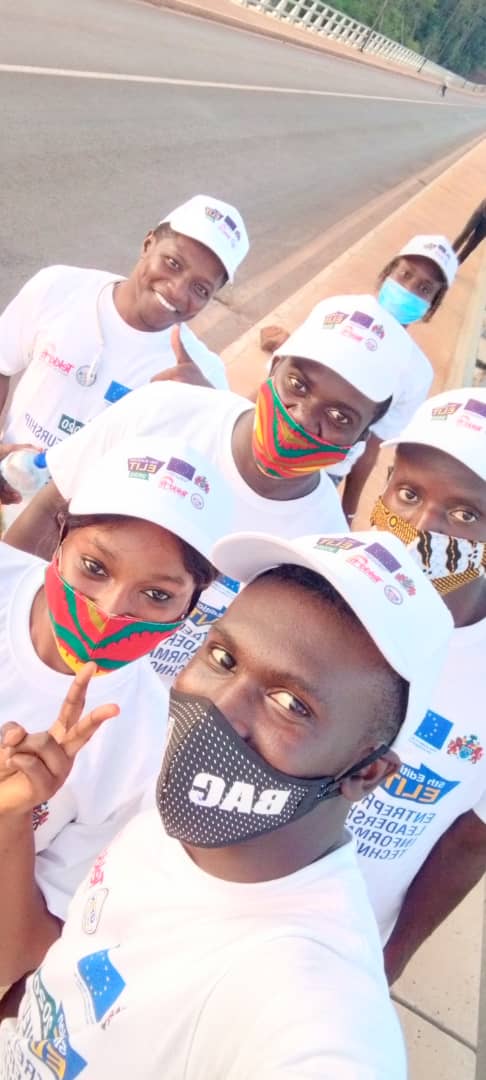GYINGambia's tweet photo. #ELIT2020 participants at Senegambia bridge. 
This year's #ELIT2020 organised by GYIN Gambia is supported by the “Make it in The Gambia-Tekki Fii projects implemented by @ITC_Gambia/@yepgambia, @imvf, GIZ and funded by the @European Union Emergency Trust Fund for Africa (EUTF). https://t.co/qyTovSuRhv