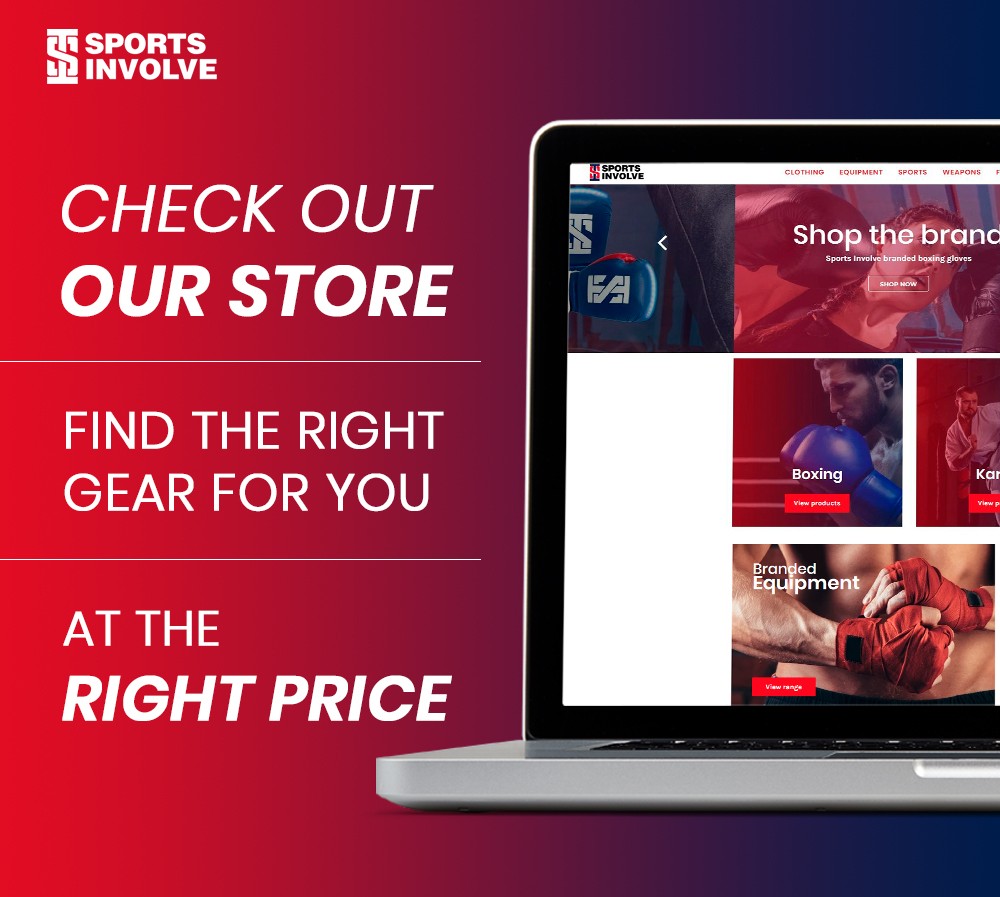Checkout out our store for all your combat sports equipment and clothing needs.

You need it, we have it! Check it out now!

shop.sportsinvolve.com

#boxing #martialarts #kickboxing #MMA #wrestling #boxingequipment #martialartslife