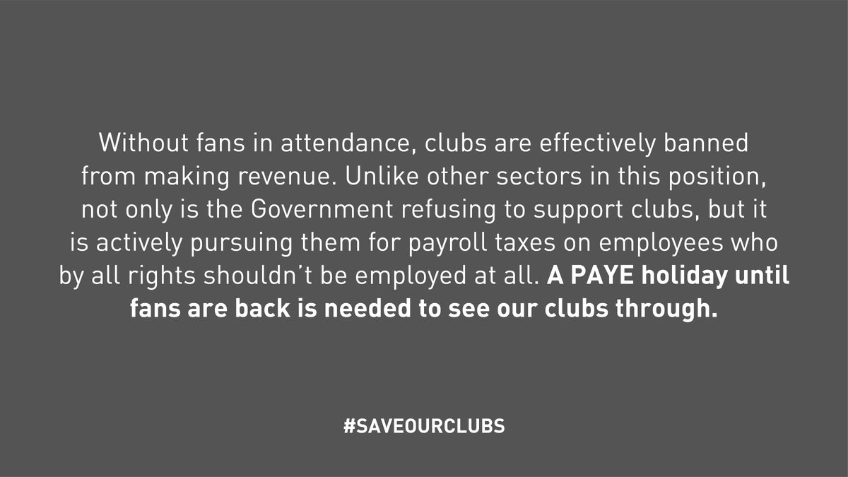 _SaveOurClubs's tweet image. The solution. 

#SaveOurClubs | #CantPAYEWontPAYE
