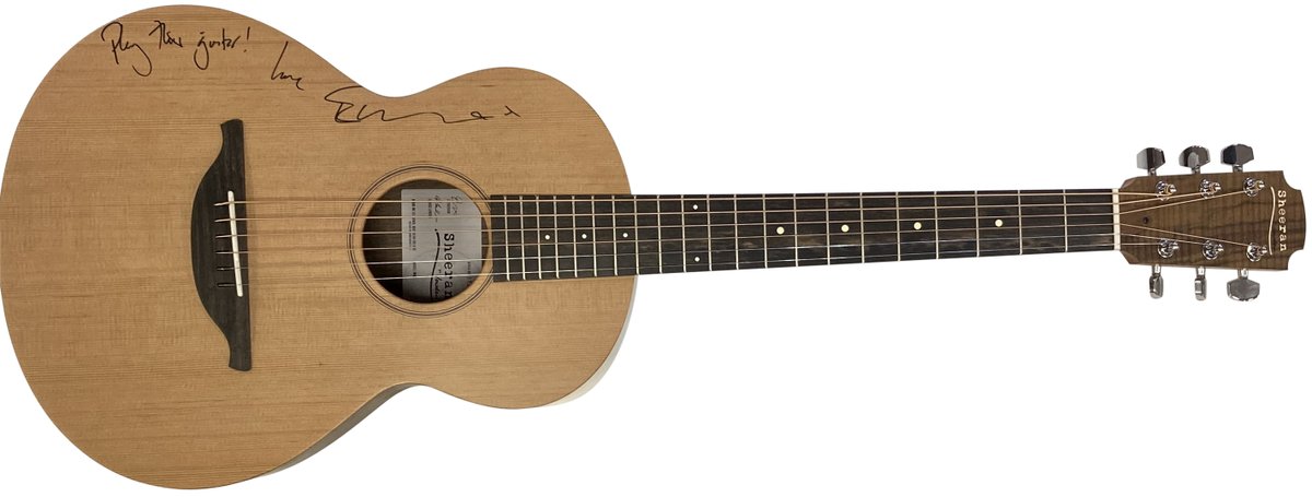 An #EdSheeran guitar by Lowden signed with an inscription 'Play this guitar!' by Ed Sheeran at lot 545. All proceeds from this lot to Florence Nightingale Hospice Charity in memory of Airtrooper Daniel Pope.
bid - https://t.co/Ns6eu85HJz https://t.co/oK9b6wPia5