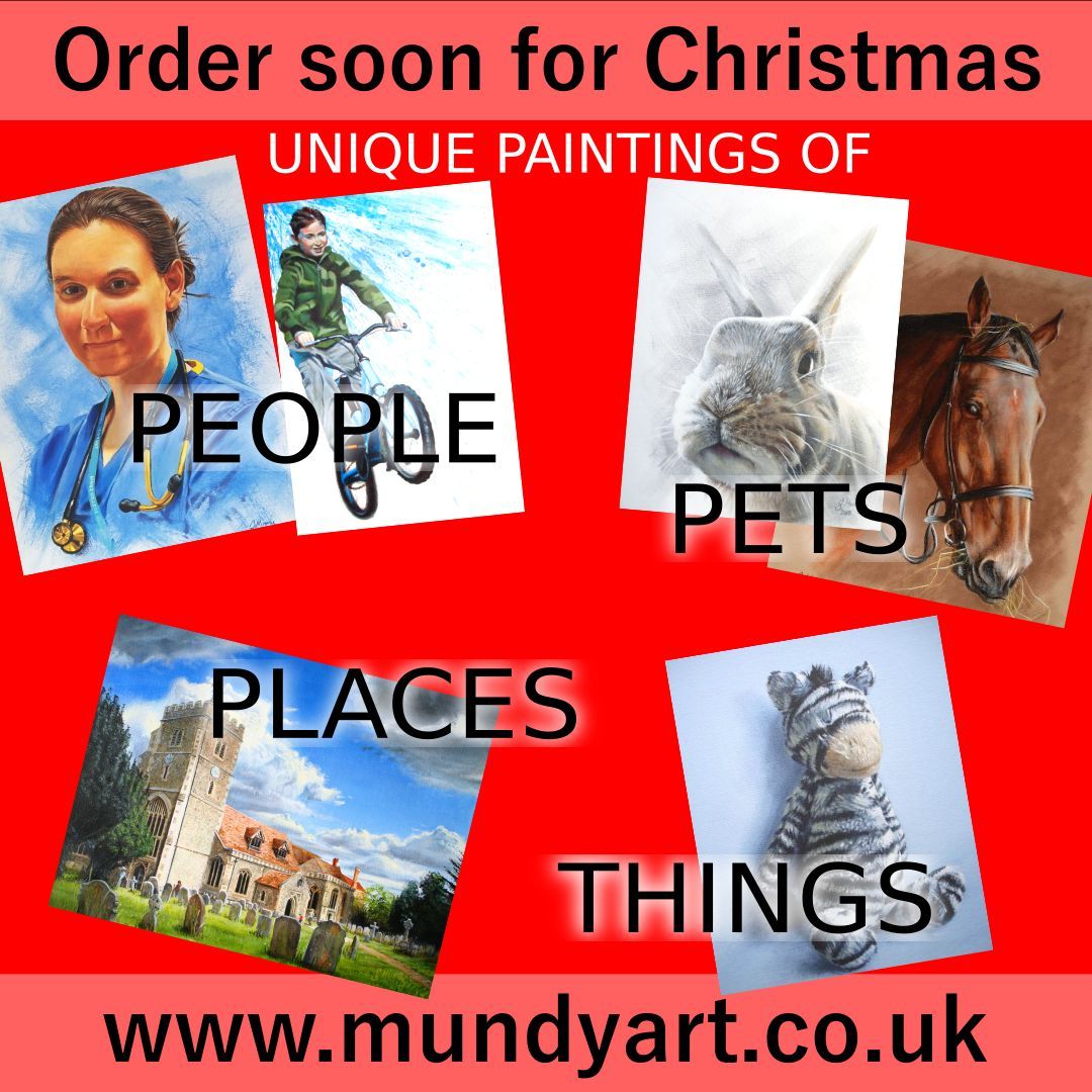 A painting is a unique gift. If you would like artwork of something special, for someone special get your order in soon. 
#uniquegifts #commissionaportrait #buyart
