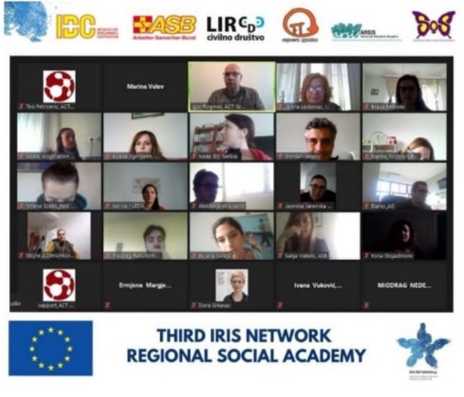 𝗧𝗵𝗶𝗿𝗱 𝗜𝗿𝗶𝘀 𝗡𝗲𝘁𝘄𝗼𝗿𝗸 𝗥𝗲𝗴𝗶𝗼𝗻𝗮𝗹 𝗦𝗼𝗰𝗶𝗮𝗹 𝗔𝗰𝗮𝗱𝗲𝗺𝘆 is finished!
We want to thank all participants and trainers, it was a pleasure to share experiences and impressions.

iris-see.eu/third-iris-net…

#RegionalSocialAcademy <a href="/eusrbija/">EU u Srbiji</a> #EUdonation